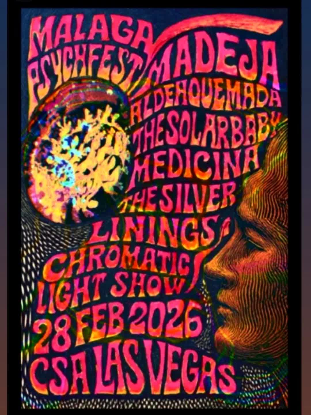 Cartel Málaga Psych Fest